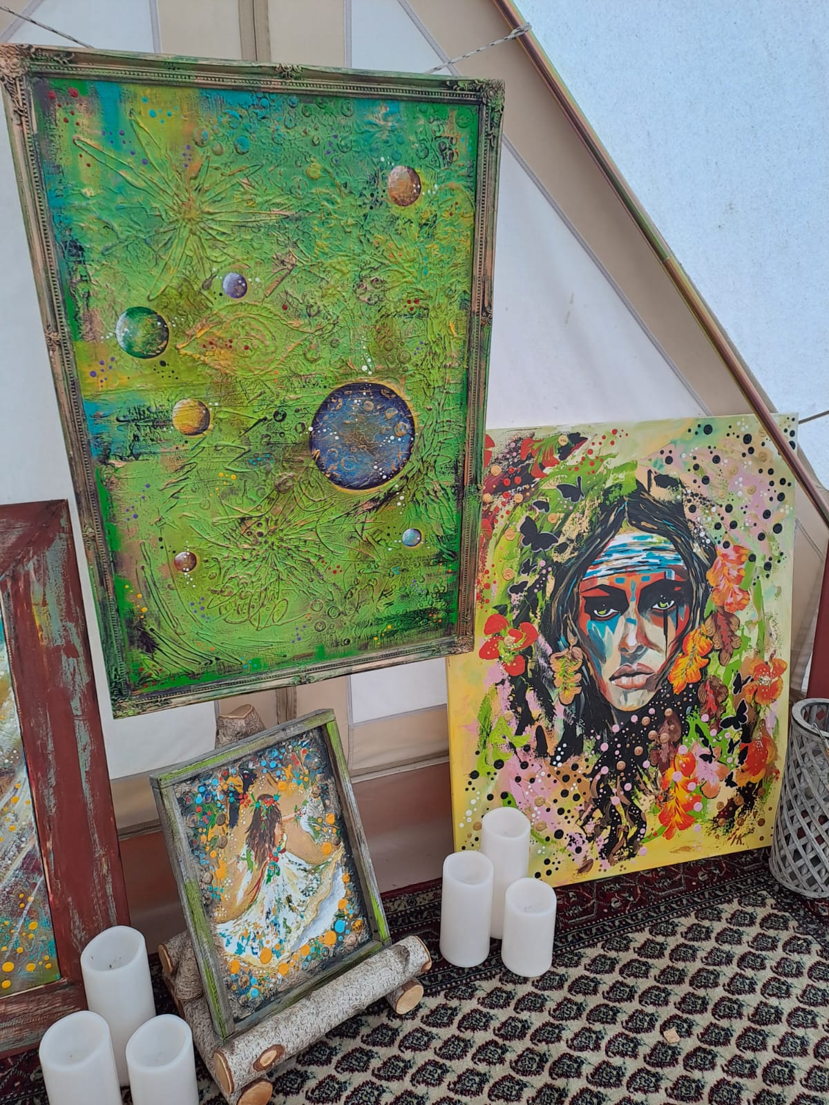 Paintings of Marloes Kramer